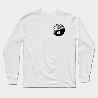 Yin Yang Night Day Long Sleeve T-Shirt